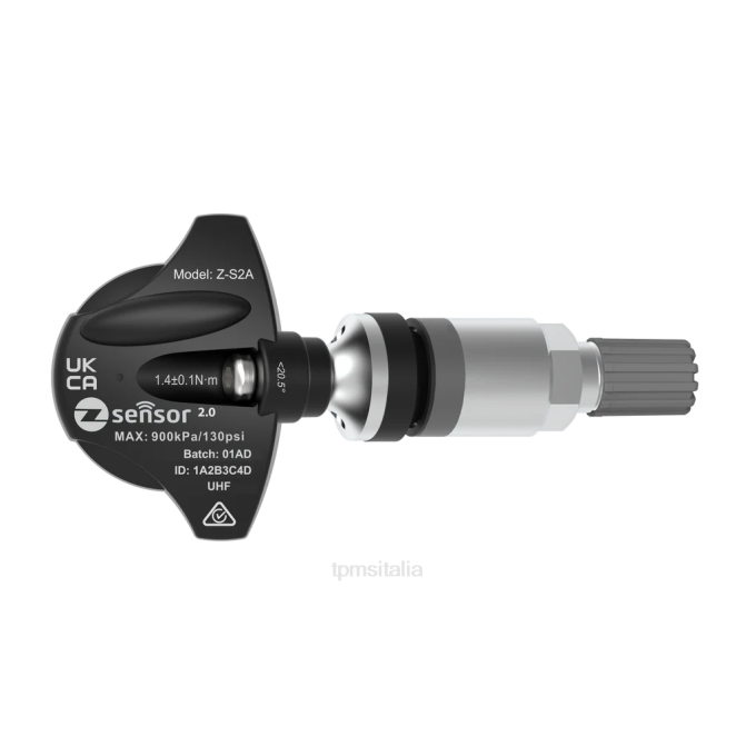 mahindra rise oe ricambio sensore tpms - oe p/n 1805ba0131na freq 433mhz N82P380 Sensore TPMS Auto | stelo della valvola in metallo - argento