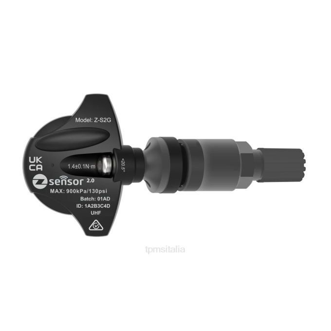 alpina automobiles oe ricambio sensore tpms - oe p/n 36106881890, 36106856209 freq 433mhz N82P1214 Sensore TPMS Ford | stelo della valvola in metallo - grigio scuro